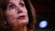 U.S. House Speaker Nancy Pelosi (D-CA) holds her weekly news conference on Capitol Hill in Washington, U.S. June 13, 2019. Reuters/Jonathan Ernst 
