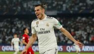 FILE PHOTO: Real Madrid's Gareth Bale celebrates scoring their second goal REUTERS/Andrew Boyers