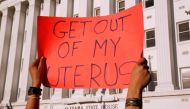 Pro-choice supporters protest in front of the Alabama State House as the state Senate votes on the strictest anti-abortion bill in the United States, May 14, 2019. Reuters/Chris Aluka Berry
