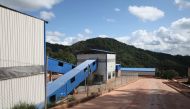 Dayu mining company's gold processing plant near Masumbiri, Tonkolili district, Sierra Leone. July 26, 2019. Thomson Reuters Foundation/Nellie Peyton