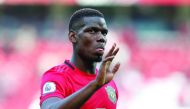 Manchester United's Paul Pogba looks dejected after a match. Reuters/Andrew Yates