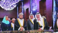 Omar Hussain Alfardan, President and CEO, Alfardan Group, Oman government dignitaries and other distinguished guests at the ceremony marking the debut of The St. Regis brand in Oman.