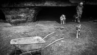 Entrance to a community mine in Ermelo, Mpumalanga, in South Africa, June 17, 2018. Photo courtesy of © Daylin Paul