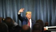  President Donald J. Trump greets the crowd at the International Association of Chiefs of Police Annual Conference and Exposition in Chicago, Illinois, United States on October 28, 2019