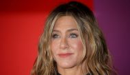 Jennifer Aniston arrives to the global premiere for Apple's 