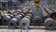 What's caused steel prices to fall are factors ranging from lower demand - thanks to a weaker global economy - to the industry's own rush to boost production after Trump's tariffs took effect.