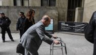 Harvey Weinstein arrives at New York City criminal court for his sex crimes trial on January 7, 2020 in New York City.  Stephanie Keith/Getty Images/AFP