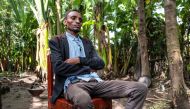 Zemen Zerihun, who quit his job at Hawassa Industrial Park within months, citing harsh conditions as the reason for quitting, during an interview with AFP on October 2, 2019 at his home in Hawassa, southern Ethiopia.  AFP / Eyerusalem Jiregna