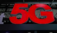 A 5G sign is seen during the Mobile World Congress in Barcelona, Spain, February 28, 2018. Reuters / Yves Herman
