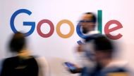 The logo of Google is pictured during the Viva Tech start-up and technology summit in Paris, France, May 25, 2018. Reuters / Charles Platiau