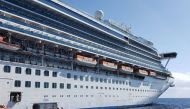 In this file photo taken on February 28, 2020 This handout photo taken and released by Carolyn Wright shows the Grand Princess cruise ship during a cruise to Hawaii in February 2020. / AFP / CAROLYN WRIGHT /