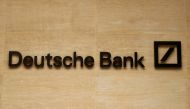 FILE PHOTO: The logo of Deutsche Bank is in London, Britain July 8, 2019. REUTERS/Simon Dawson/File Photo
