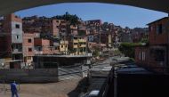 View of the Paraisopolis favela in Sao Paulo, Brazil, during the COVID-19 coronavirus pandemic on April 23, 2020. / AFP / NELSON ALMEIDA