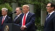 U.S. President Donald Trump in the Rose Garden of the White House in Washington on May 29, 2020. (REUTERS/Jonathan Ernst)