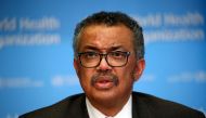 Director General of the World Health Organization (WHO) Tedros Adhanom Ghebreyesus speaks during a news conference on the situation of the coronavirus (COVID-2019), in Geneva, Switzerland, February 28, 2020. REUTERS/Denis Balibouse/File Photo