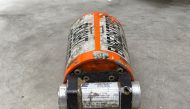 A view of the flight recorder from the Iranian missile-downed Ukraine International Airlines (UIA) Flight PS752 Boeing 737 jet, as work begins at the BEA investigation bureau in Le Bourget, France July 20, 2020 in this image obtained from social media. Tw