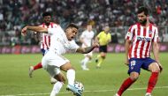 FILE PHOTO: Soccer Football - Spanish Super Cup Final - Real Madrid v Atletico Madrid - King Abdullah Sports City, Jeddah, Saudi Arabia - January 12, 2020 Atletico Madrid's Felipe in action with Real Madrid's Mariano Diaz REUTERS/Sergio Perez/File Photo
