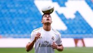 February 18, 2020 Real Madrid's Reinier on the pitch during the unveiling REUTERS/Juan Medina/File Photo