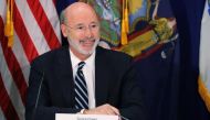 FILE PHOTO: Pennsylvania Governor Tom Wolf. REUTERS/Lucas Jackson
