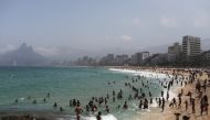 People enjoy Ipanema beach, amid the outbreak of the coronavirus disease (COVID-19), in Rio de Janeiro, Brazil September 13, 2020. REUTERS/Pilar Olivares
