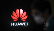 A Huawei logo is seen during the Huawei Connect Conference in Shanghai on September 23, 2020. China OUT / AFP / STR AND STR