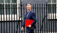 Britain's Digital, Culture, Media and Sport Secretary Oliver Dowden walks outside Downing Street in London, Britain September 23, 2020. REUTERS/Peter Nicholls