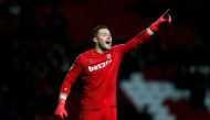 February 26, 2020 Stoke City's Jack Butland Action Images/Craig Brough