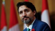 Canadian Prime Minister Justin Trudeau attends a news conference held to discuss the country's coronavirus disease (COVID-19) response in Ottawa, Ontario, Canada. November 6, 2020. REUTERS/Patrick Doyle
