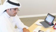 Khaled Mubarak Al Kuwari attending the AFC Marketing Committee meeting.