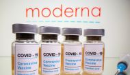 FILE PHOTO: Vials with a sticker reading 