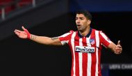 Atletico Madrid's Uruguayan forward Luis Suarez.  AFP / GABRIEL BOUYS