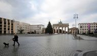 A view of Brandenburg Gate on the first day of a nationwide lockdown amid the coronavirus disease (COVID-19) pandemic in Berlin, Germany, December 16, 2020. REUTERS/Hannibal Hanschke