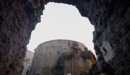 A general view of the mausoleum of Rome's emperor Augustus during a preview of the reopening after years of restoration in Rome, Italy, December 18, 2020. REUTERS/Guglielmo Mangiapane