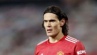 Manchester United's Edinson Cavani. REUTERS/Martin Rickett 
