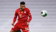 February 15, 2021 Bayern Munich's Corentin Tolisso scores their second goal Pool via REUTERS/Christof Stache DFL