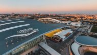 General aerial views of the iconic Longines Arena at Al Shaqab, photographed by Azzam Al Manna. The Longines Arena at Al Shaqab will host the opening round of the Longines Global Champions Tour (LGCT) from March 4 to 6.