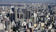 A general view of the skyline of Sao Paulo April 2, 2015. REUTERS/Paulo Whitaker/File Photo