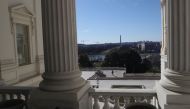 A US Capitol police officer is seen walking on the West side of the US Capitol Building amid heightened security following the assault on the building on January 6 in Washington, US, March 3, 2021. Reuters/Leah Millis