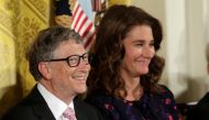 File photo: Bill and Melinda Gates attend the Presidential Medals of Freedom ceremonies in the East Room of the White House in Washington, U.S., November 22, 2016. Reuters/Yuri Gripas/File Photo
