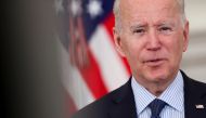 U.S. President Joe Biden delivers remarks on the state of the coronavirus disease (COVID-19) vaccinations from the State Dining Room at the White House in Washington, D.C., U.S., May 4, 2021. REUTERS/Jonathan Ernst