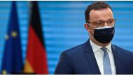 German Health Minister Jens Spahn arrives for the weekly cabinet meeting at the chancellery in Berlin, Germany May 5, 2021. John MacDougall/Pool via REUTERS