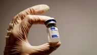 File photo: A medical specialist holds a vial of Sputnik V vaccine against the coronavirus in a department store in Moscow, Russia, January 18, 2021. Reuters/Shamil Zhumatov/File Photo