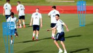 FILE PHOTO: Soccer Football - Euro 2020 - Spain Training - Soccer City, Las Rozas, Spain - May 31, 2021 Spain's Sergio Busquets during training REUTERS/Juan Medina/File Photo
