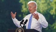 U.S. President Joe Biden gestures as he holds a news conference after the U.S.-Russia summit with Russia's President Vladimir Putin, in Geneva, Switzerland, June 16, 2021. REUTERS/Kevin Lamarque
