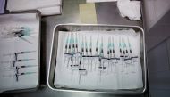 Pfizer-BioNTech coronavirus disease (COVID-19) vaccines are seen at Sao Jose Hospital in Lisbon, Portugal, January 19, 2021. REUTERS/Pedro Nunes/File Photo