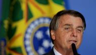 FILE PHOTO: Brazil’s President Jair Bolsonaro. REUTERS/Ueslei Marcelino/File Photo