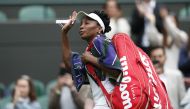 Tennis - Wimbledon - All England Lawn Tennis and Croquet Club, London, Britain - June 30, 2021 Venus Williams of the U.S. leaves court after losing her second round match against Tunisia's Ons Jabeur REUTERS/Peter Nicholls
