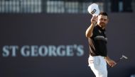 July 16, 2021 South Africa's Louis Oosthuizen during the second round REUTERS/Paul Childs