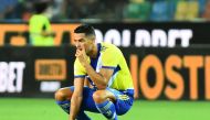 August 22, 2021 Juventus' Cristiano Ronaldo during a VAR review after scoring a goal that was disallowed REUTERS/Massimo Pinca/File Photo