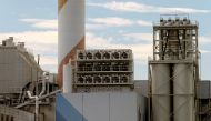 File photo: A facility for capturing CO2 from air of Swiss Climeworks AG is placed on the roof of a waste incinerating plant in Hinwil, Switzerland July 18, 2017. REUTERS/Arnd Wiegmann/File Photo